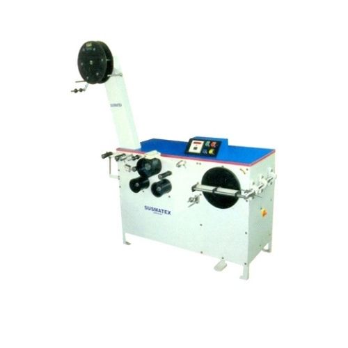 Elastic Tape Measuring and Roll Winding Machine