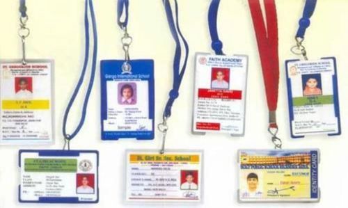 Plastic Kids School Id Cards