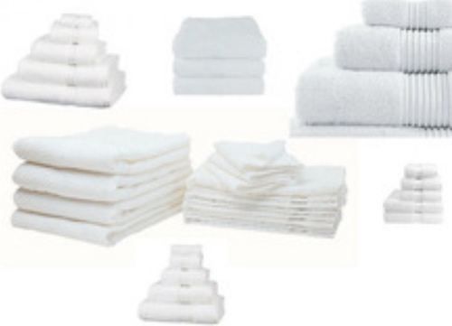 Plain White Terry Cloth Towels Age Group: Adults