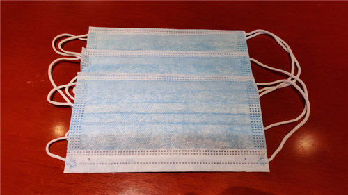 Blue 3-Ply Disposable Medical Surgical Face Mask