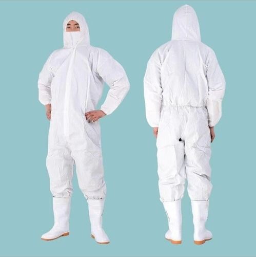 White Disposable Medical Protective Isolation Gown-Non Woven