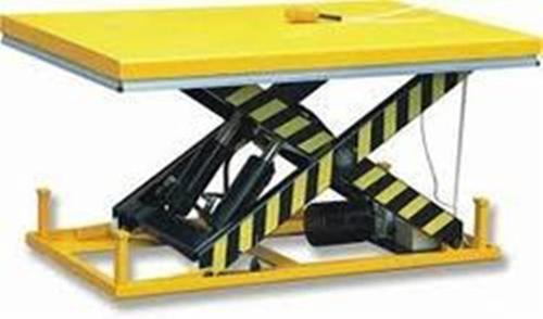 Hydraulic Single Scissor Lift Table - Premium Quality, Optimum Finish | High Demand, Accurate Dimensions, Strong Structure, Corrosion Resistance, Vibrant Yellow Color