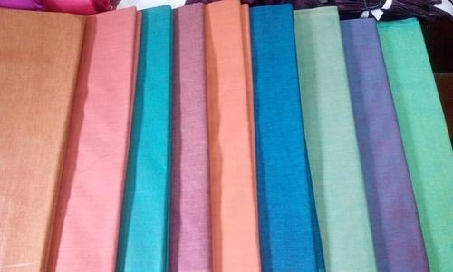 Multicolor Multi Color Khadi Muslin Fabric