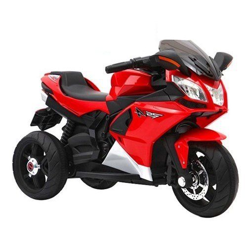 Two Wheeler Red Color Plastic Kids Bike