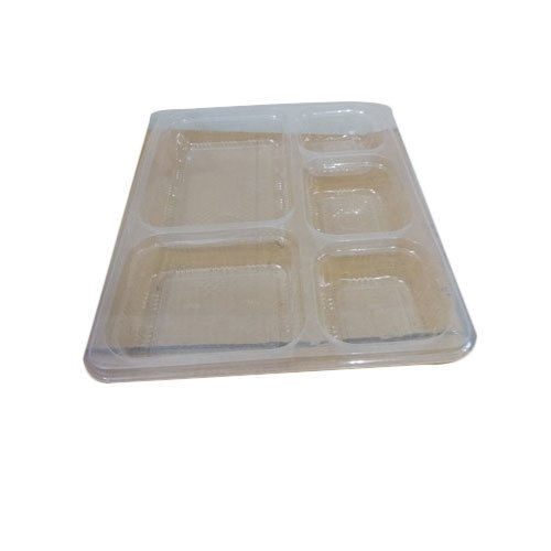 Multicolor Dust Proof Disposable Food Tray