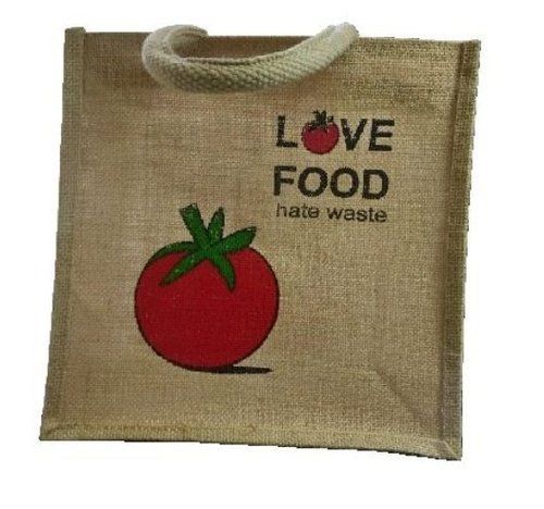 Good Strength Eco Friendly Printed Jute Bag