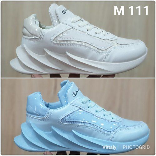 White Light Weight Casual Sport Shoes