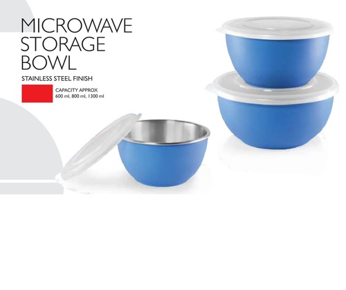 Microwave Safe Bowl With Steel Finish At Price 350 Inr Set In Ghaziabad Lemisha Incorporation Microwave Safe Bowl With Steel Finish