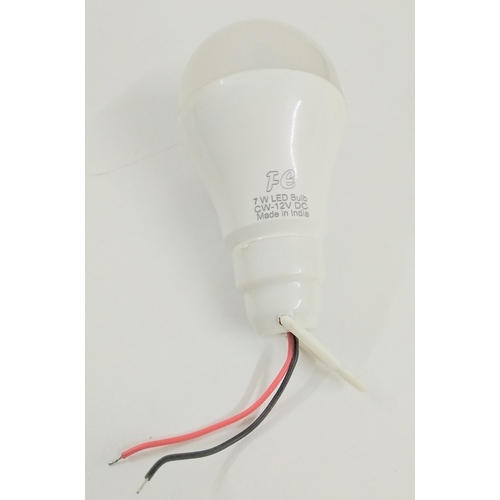 White Dc Wire Led Bulb (7W)