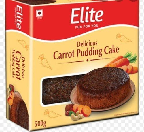 Hygienically Processed Carrot Pudding Cake