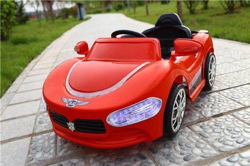 Red Light Weighted Battery Operated Car