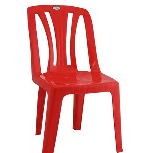 Plastic Red Comfortable Chairs