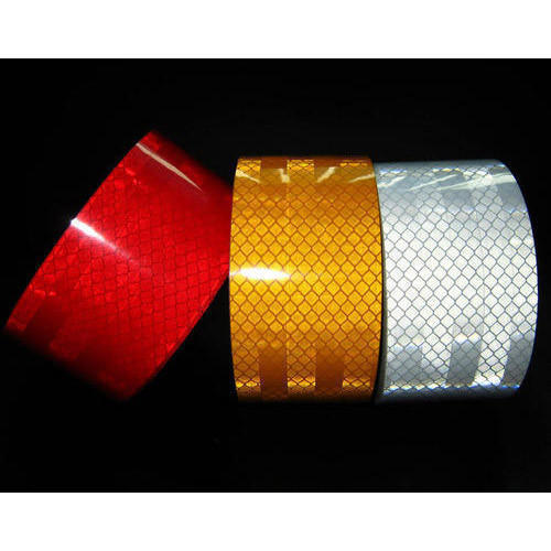 White Retro Sheeting Tapes For Road Safety