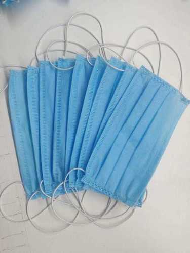 Blue 3 Ply Anti Dust Face Masks