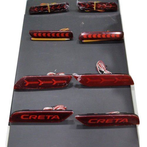 Car Bumper Reflector Light Body Material: Abs Plastic