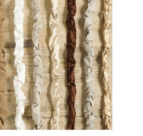 Chain Cover - Linen Material, Various Sizes Available, Multicolor Design | Energy-Saving Lighting for Domestic Use, Vel-cro Closure for Easy Installation