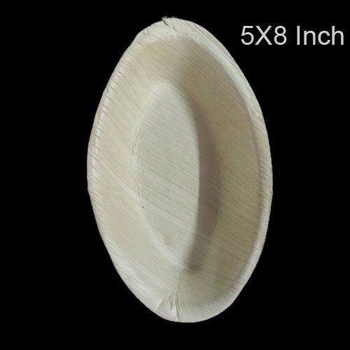 Natural Color Eco Friendly Disposable Areca Leaf Plate