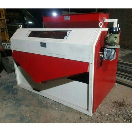 Red And White Electric Grade Magnetic Destoner 440 V