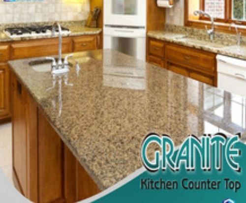 Polished Granite Kitchen Countertop