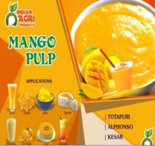 Premium Kesar Mango Pulp Packaging: Can (Tinned)