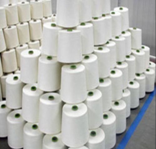 Light In Weight Premium White Cotton Yarn