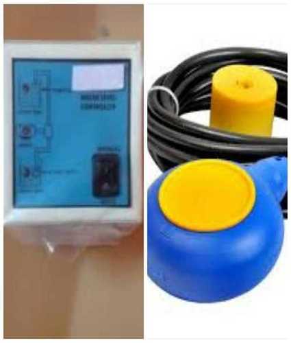 Automatic Water Level Controller - 230V, 4x4x20cm | Electric Wall Mount with Two Float Sensors for Overhead Tank Management