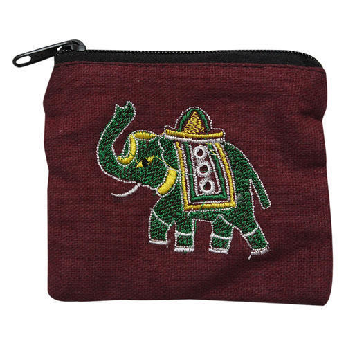 Brown Color Casual Pouch
