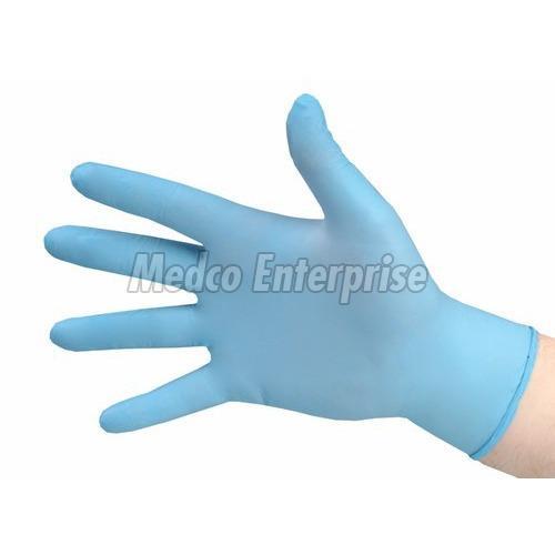 Disposable Blue Examination Gloves