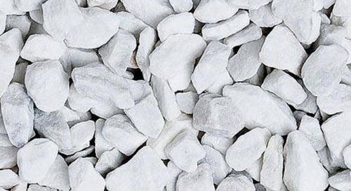 Industrial White Marble Lumps Size: Various