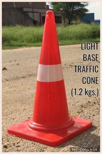 Portable Red Color Traffic Cones For Road Safety