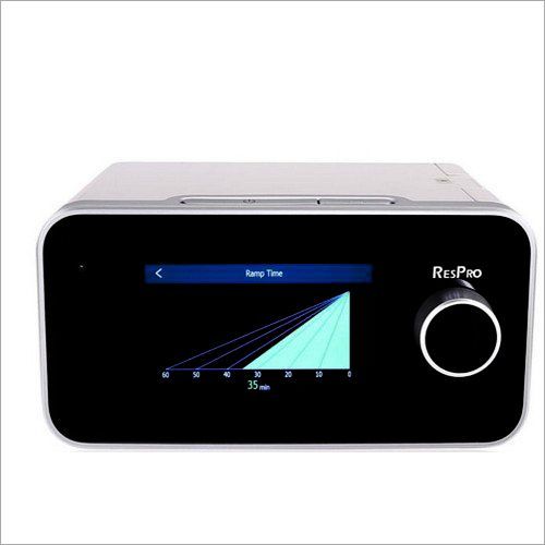 ResPro BiPAP Machine - 240V, Less Than 28 dB Noise Level | Automatic ON/OFF, USB Download, Full Face Mask Included, Adjustable Humidification System, 3-Year Warranty