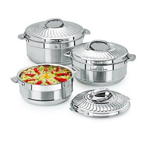 Stainless Steel Insulated Hot Pot Casserole