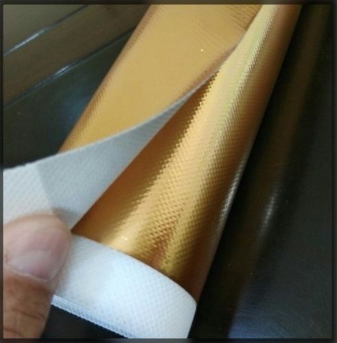 Golden Metallic Bopp Coated Non Woven Fabric