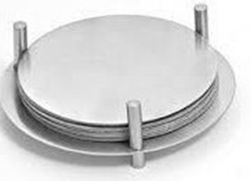 Silver Stainless Steel Round Coaster