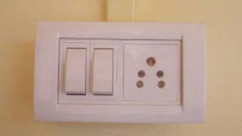 White Color Switch Board Application: Home