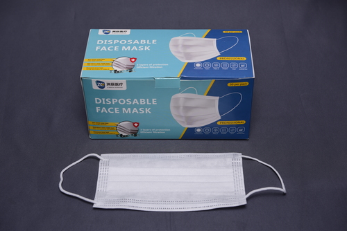 White Disposable Face Mask