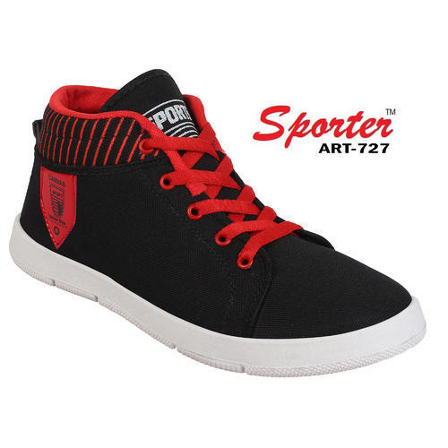 Black Black-727 Mens Sports Shoes