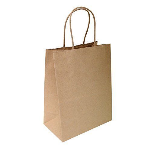 Disposable Rope Handle Brown Paper Bag