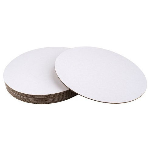 White Round Cake Base Board