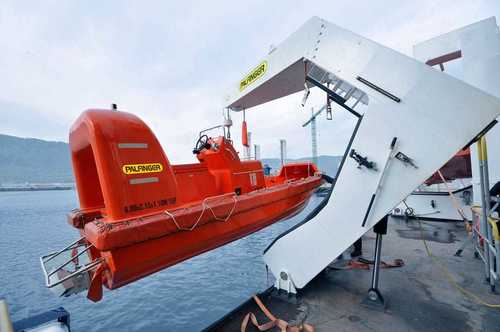 Semi-Automatic Single Arm Crane Davit For Lifeboat And Rescue Boat