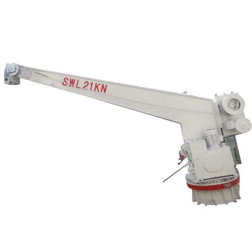 Semi-Automatic Single Arm Crane Davit For Lifeboat And Rescue Boat