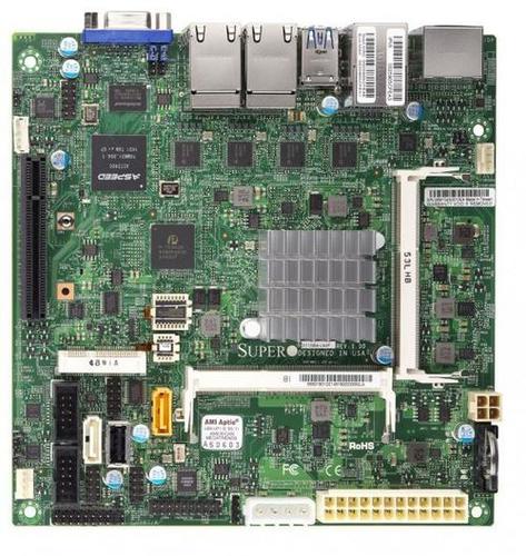 Supermicro X11sba-F Processor N3710 Embedded Mini-Itx Server Motherboard