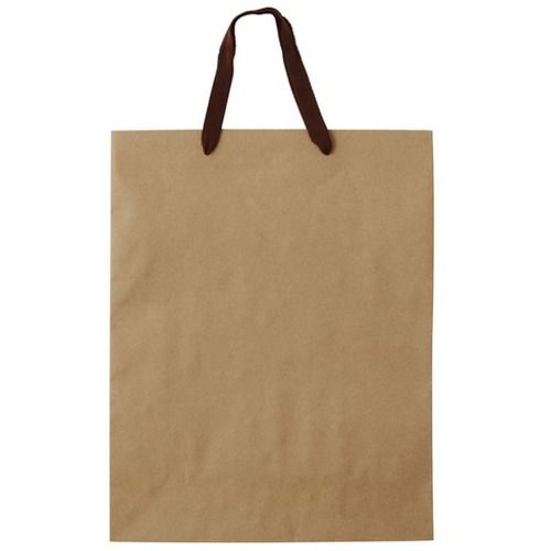 Customized Brown Paper Shopping Bag