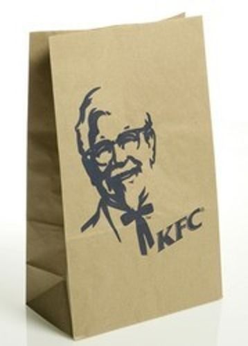 Customized Printed Fast Food Paper Bag