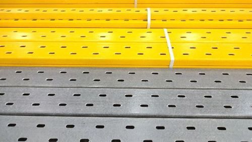 Yellow Frp Perforated Type Cable Trays