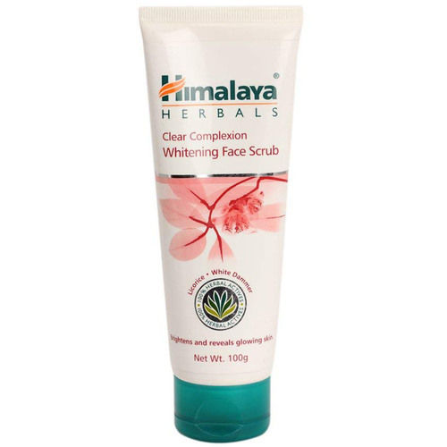 Herbal Face Scrub - Cream Formula for Dead Skin & Blackhead Removal | Safe for All Skin Types, Protects Against Dust & Pollution