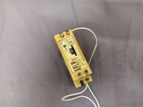 Yellow Smooth Functioning Crouzet Timing Relay