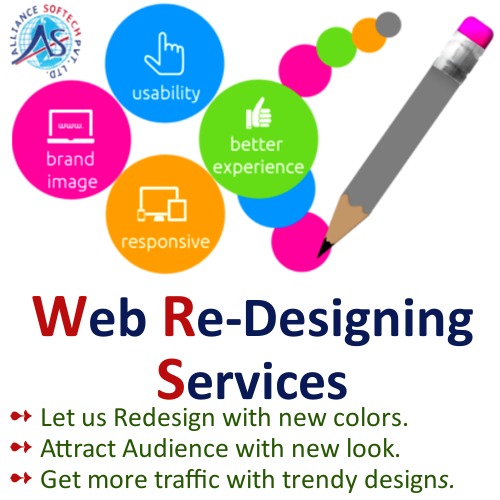Website Re-Design Service Provider By Alliance Softech Pvt. Ltd.