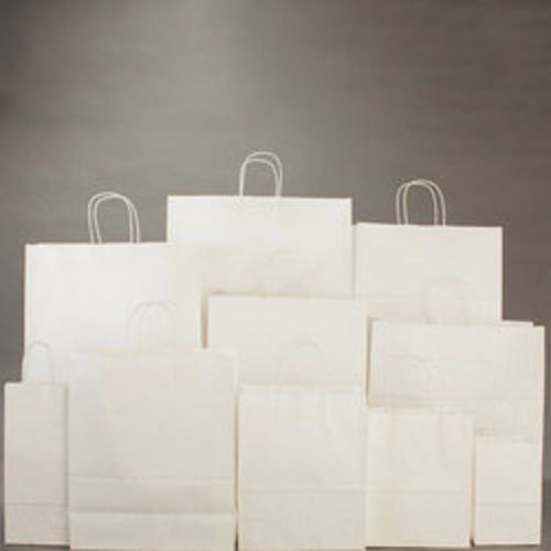 Biodegradable White Kraft Paper Bags