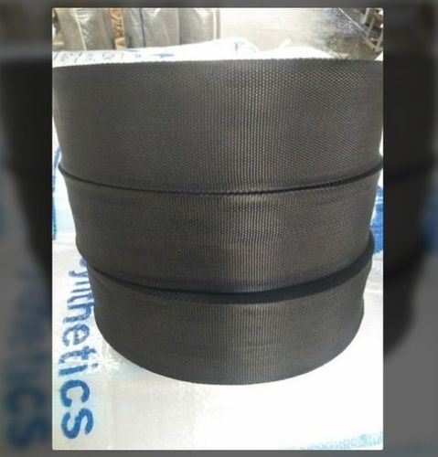 Black Polypropylene Webbing Tape